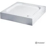 tuš kada sa oblogom i postoljem 90x90x17cm ø50