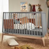 Leander® otroška rjuha za posteljo baby 60x120 cool grey (2 kosa) | Shoptok.si