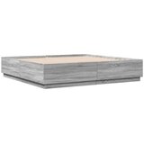  Okvir kreveta boja hrasta 180 x 200 cm od konstruiranog drva | Eponuda.ba