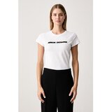 Armani Exchange Majice s kratkimi rokavi T-Shirt Bela Cene