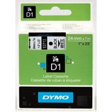 Dymo Trak Dymo črn izpis bel trak (S0720930) Cene