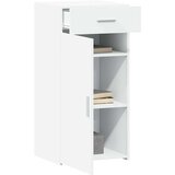 vidaXL Komoda bela 45x42,5x93 cm inženirski les | Shoptok.si