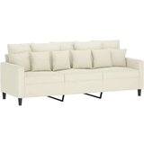  3-dijelni set sofa s jastucima krem baršunasti | shoptok.hr