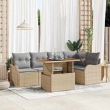  Sjedeća garnitura za vrt 6 kom. 5-Broj sjedala | shoptok.hr