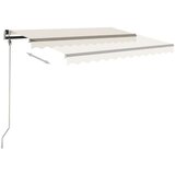 Samostojeća automatska tenda 450 x 300 cm krem | shoptok.hr