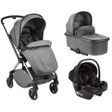 Kolica Lanah 3in1 premium set sa autosedištem I-Xtend I-size i tvrdom korpom Grey KKB21149 XTSET | Eponuda.com