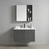 Rea Komplet kopalniškega pohištva z umivalnikom Denver 60cm Grey Cene