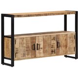 vidaXL Stranska omarica 120x30x75 cm trden mangov les | Shoptok.si