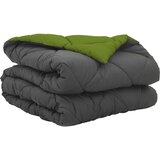  Ljetni pokrivač Zelena i antracit 200 x 155 cm Mikrovlakna | shoptok.hr