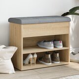 vidaXL Klupa za cipele boja hrasta 62x32x50 cm konstruirano drvo Cijene