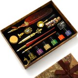  Kaligrafski set s perom i pečatom KB - 40063 - Crvena | shoptok.hr