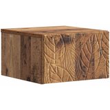 vidaXL Stenska stranska miza Star les 34,5 x 33 x 20 cm Inženirski les, (5000247508) | Shoptok.si