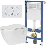 Creavit Geberit Terra set bela tipka | Eponuda.com