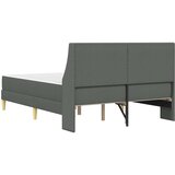  Okvir kreveta s madracem Tamnosiva 160 x 200 cm Poliester | Shoptok.si