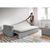 Miuform Svetlo siv raztegljiv kavč 237 cm Wilson - | Shoptok.si