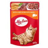 My Love sos za mačke, džigerica, 100g