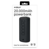 Celly power bank od 20000mAh eksterna baterija u crnoj boji | ePonuda.com