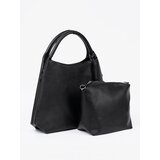 Shelvt Elegant black handbag with a toiletry bag inside | shoptok.hr