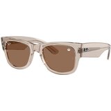 Ray-ban Mega Wayfarer RB0840S 68701A ONE SIZE (51) Rjava/Rjava u