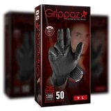 GRIPPAZ Nitrilne rokavice črne 50kos XL-10 | Shoptok.si