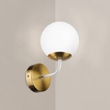  Brilagi - Zidna lampa MALIVA 1xE14/15W/230V zlatna/bela | Eponuda.com