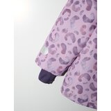 Sinsay Podstavljena skijaška jakna s leopard uzorkom i reflektirajućim elementima | shoptok.hr