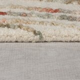 Flair Rugs Oranžna/kremno bela volnena preproga 80x150 cm Abstract Swirl – | Shoptok.si