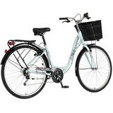 Venssini bicikl fashion grace 28" alu 17" v-brake 6 brzina 155-178cm (s/m) tirkiz 1282112 | Eponuda.com