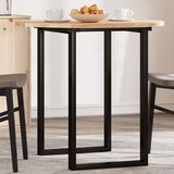 vidaXL Okrugla stolna ploča Ø 80 x 2 cm od masivnog bagremovog drva | shoptok.hr