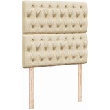  Otomanski krevet s madracem krem 90x200 cm tkanine | shoptok.hr