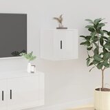  Zidni TV ormarić bijeli visokog sjaja 40x34,5x40 cm | Eponuda.com