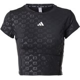 Adidas Funkcionalna majica &#039;HYGLM&#039; črna / bela cene