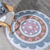 Ixia Pamučni dječji tepih ø 150 cm Flower – | shoptok.hr