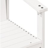  Vrtna stolica bijela 62 x 56 x 77 cm od masivne borovine | shoptok.hr