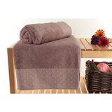 Lessentiel Maison Pitircik - Dusty Rose Dusty RoseWhite Bath Towel Set (2 Pieces) | Eponuda.ba