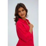 Marisse Red Cotton Shirt | ePonuda.com