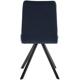 Cantus STOL, kovina, tekstil črna, temno modra | Shoptok.si