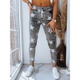 DStreet Spodnie damskie STARS szare | shoptok.hr