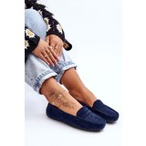 Boto marka niezdefiniowana Women's Suede Moccasins Navy Lenvie | Shoptok.si