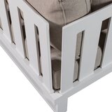 Exotan Bijela/siva vrtna sofa aluminijska (s lijevim kutom) Flint – | shoptok.hr