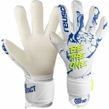 Reusch PURE CONTACT SILVER Nogometne golmanske rukavice, bijela, veličina