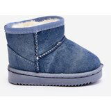 Boto Children's Snow Boots with Blue Glitter Sulinne | Shoptok.si