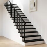 Step treads 4 kom. 80 x 30 x 2 cm Crna Čvrsto drvo bukve Slike