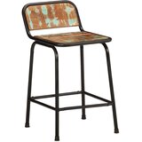 vidaXL barski stolci 4 kom 46x35,5x70 cm masivnog obnovljenog drva | shoptok.hr