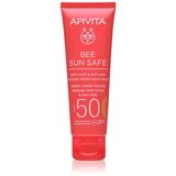 Apivita Bee Sun Safe Krema Za Lice Protiv Mrlja & Starenja Spf50 Golden | shoptok.hr