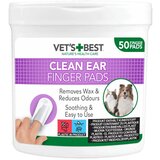 Vets Best Clean Ear Finger Pads - maramice za čišćenje ušiju za pse (50 kom) Cene