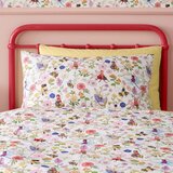 Belle & Boo 3-delna bombažna otroška posteljnina za zakonsko posteljo 200x200 cm Garden Friends – | Shoptok.si