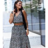 UR/CEO Black set with top and skirt Alvisa | Shoptok.si