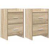 Noćni ormarići 2 pcs Hrast sonoma 40 x 30 x 60 cm | shoptok.hr