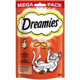 Dreamies mačji priboljšek mega pakiranje 180 g - Piščanec (180 g) Cene